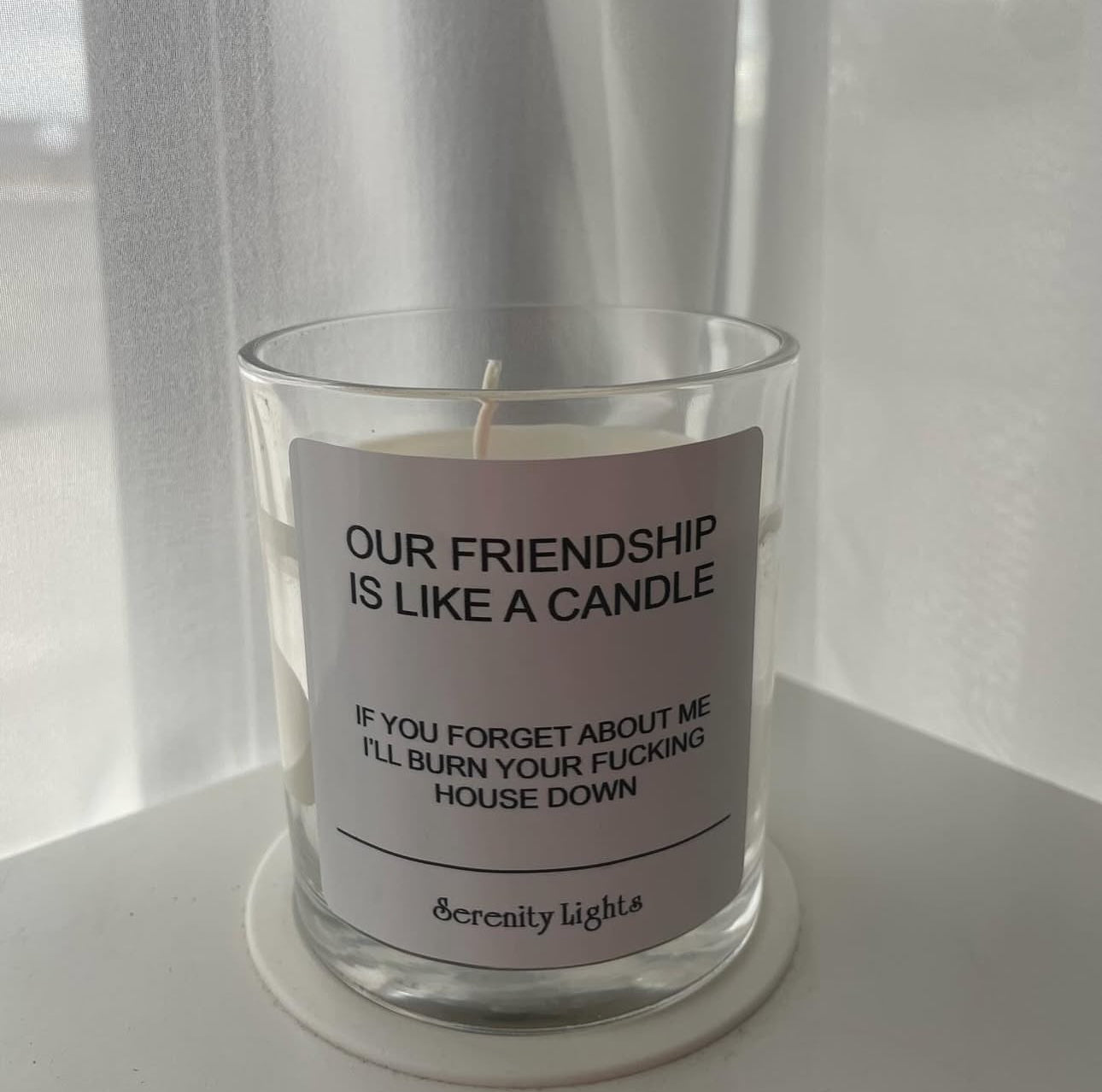 Friendship Candle